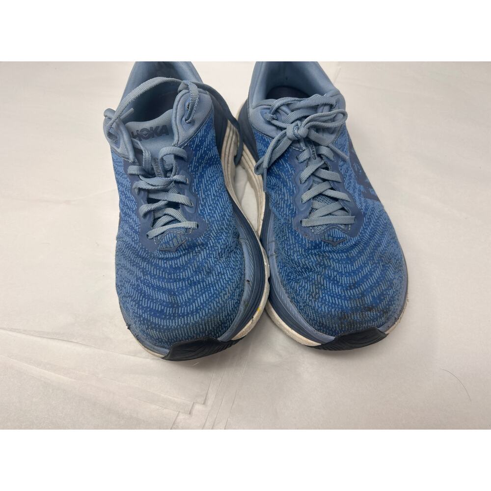 HOKA One One Gaviota Running Shoes Blue Mens Size 9.5 Cushioned - Picture 4 of 9